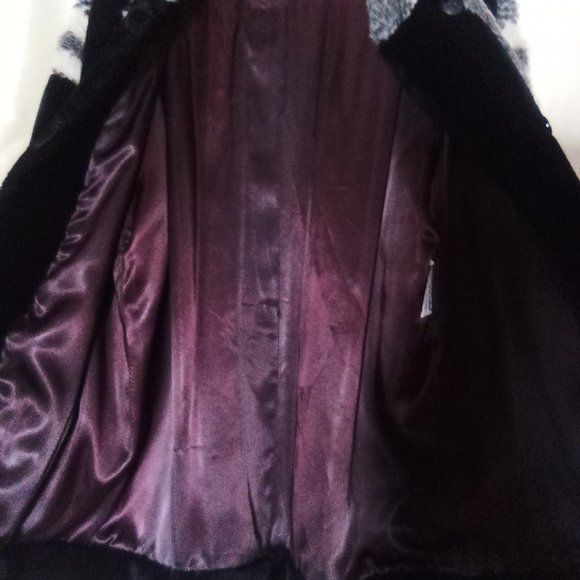 Rare Find "Saint Laurent" Faux Fur Coat - Picture 9 of 16